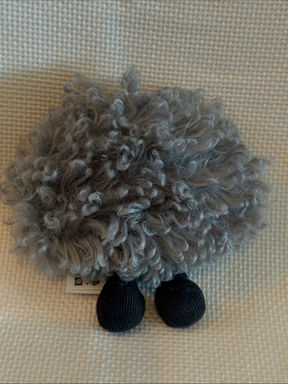 NEW Jellycat Amuseables Storm Cloud Bag Charm Plush Keychain Soft Toy Gift Grey - Picture 4 of 11